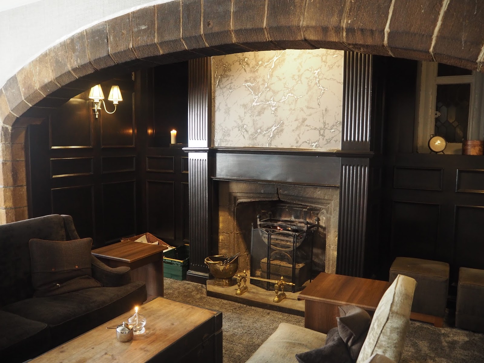 What Lizzy Loves The Fire lounge, Stirk House, Gisburn,