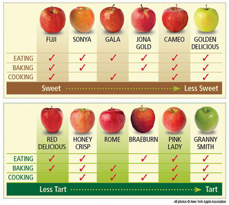 There's a Hippy in the Kitchen: Apple Chart