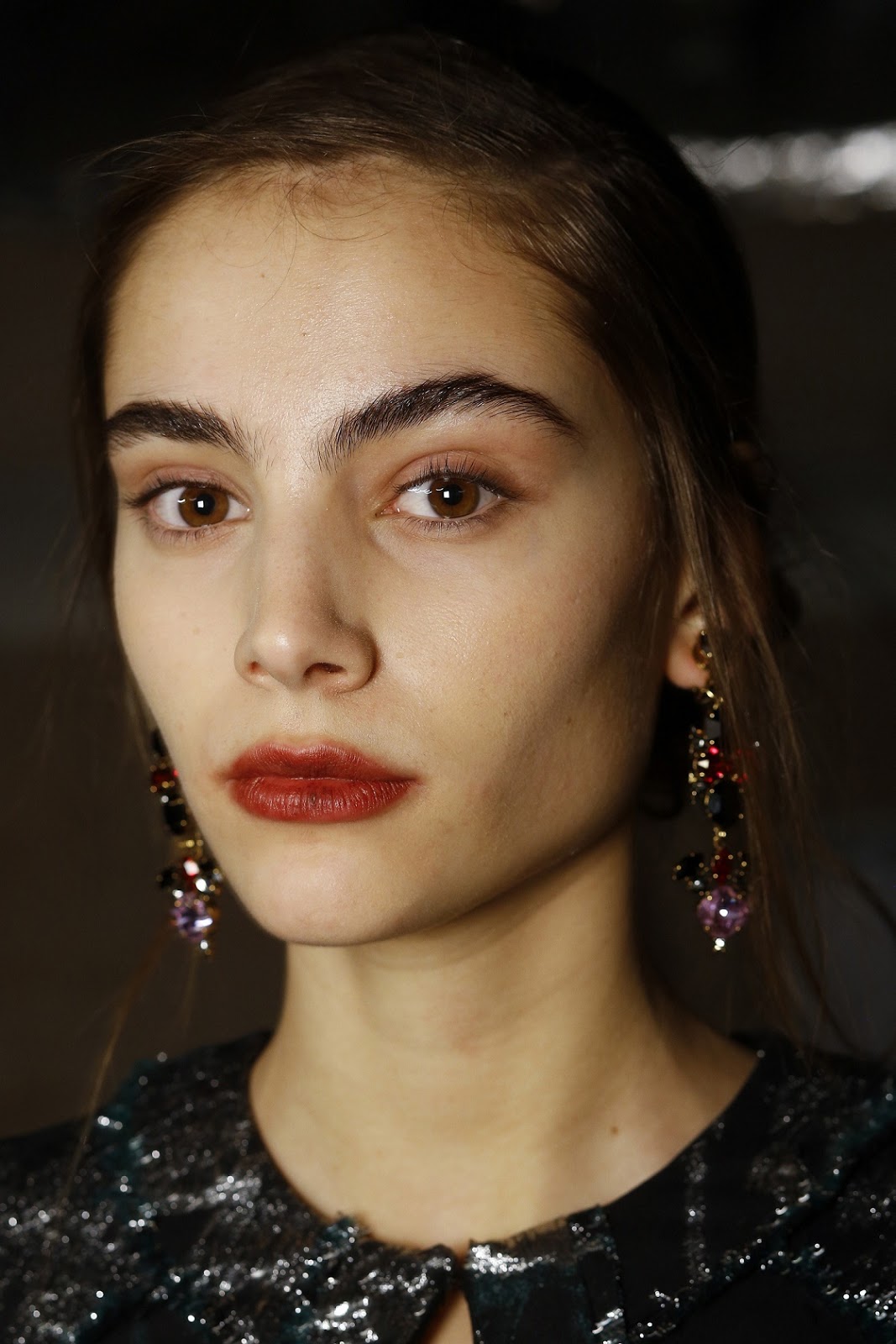 Fall 2016 Makeup Trend: Smudgy Stained Red Lips | Beauty Tips | Candy ...
