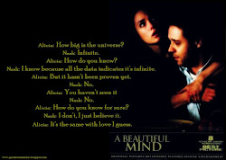 mind quotes quote film alicia age extraordinary possible something need believe movies famous nerd