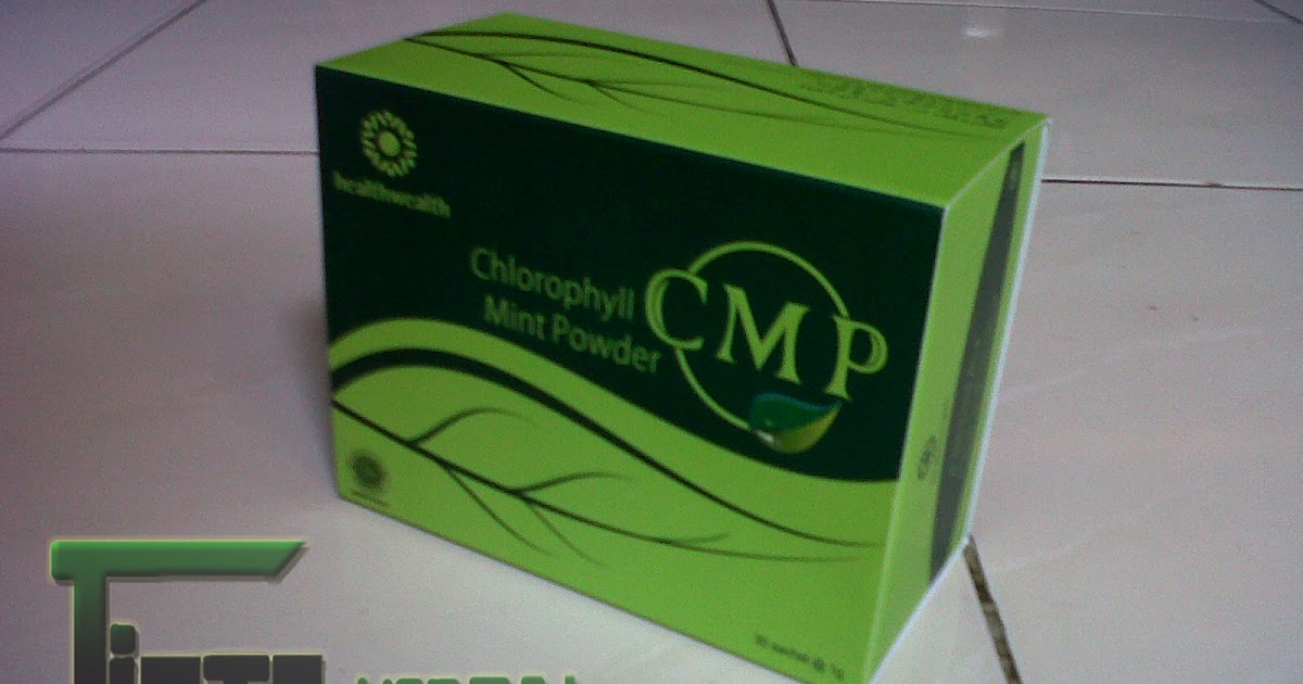 Chlorophyll Mint Powder (CMP) - Tirto Herbal - Solusi body ideal