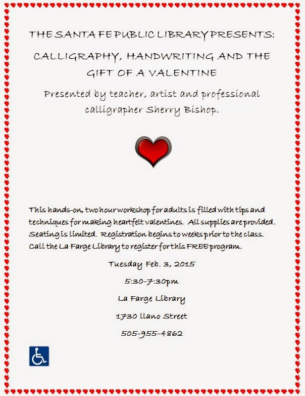 Icarus... the Santa Fe Public Library Blog: Calligraphy, Handwriting ...