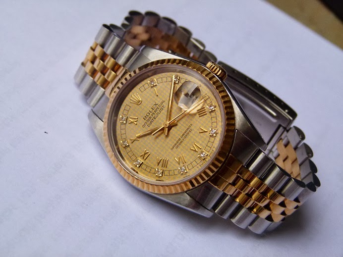 rolex houndstooth dial