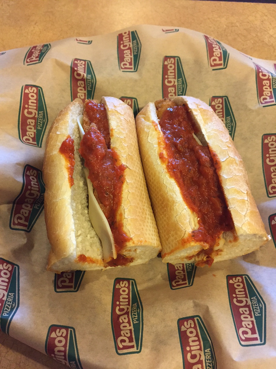 Boston's Best Chicken Parm Papa Gino's (Natick)