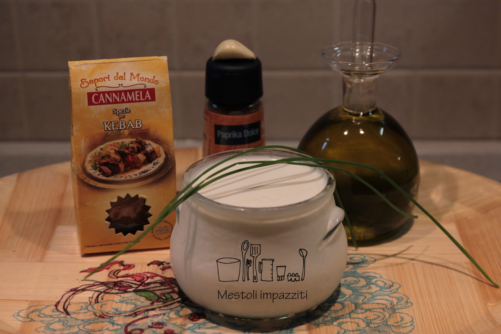 Mestoli impazziti Salsa bianca allo yogurt per kebab