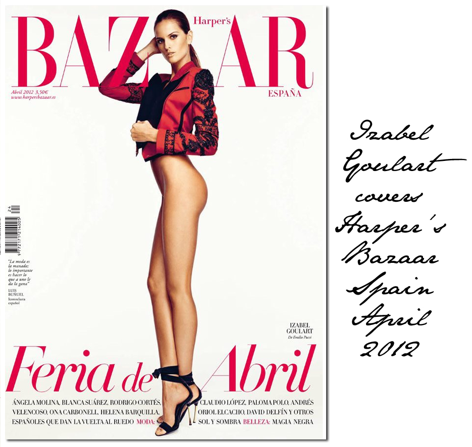 Izabel Goulart Goes Nearly Nude For Harper S Bazaar Spain April