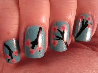 2True-shade-49-cherry-blossom-nail-art