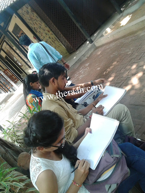 RAAH NGO CRAFT MUSEUM OUTDOOR SKETCHING - 2016