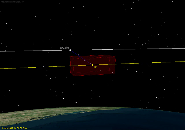 Satélite espião EUA 276 - sattrackcam