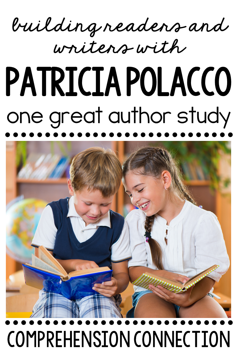 Patricia Polacco is one author who provides us with quality literature with so many life lessons. Check out this post for author study ideas.