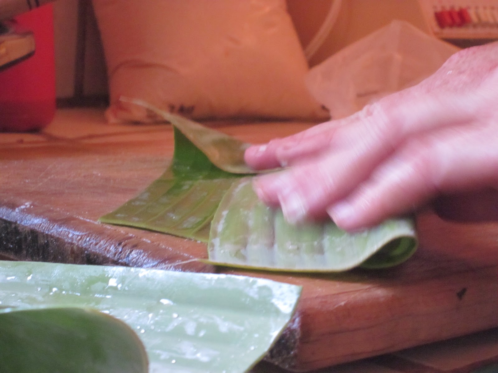 clean allergen conscious eating Banana Leaf Wrapped Tamales