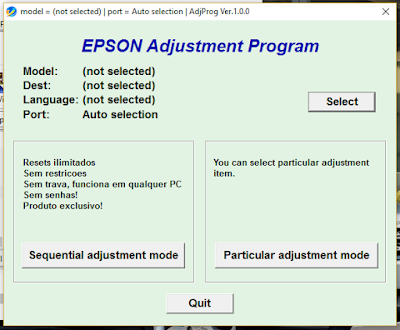 Epson L310 Resetter Epson L310 Resetter