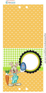 Funny Easter: Free Printable Kit. Free Printable for Lollipops.
