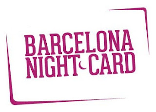 Barcelona Night Card