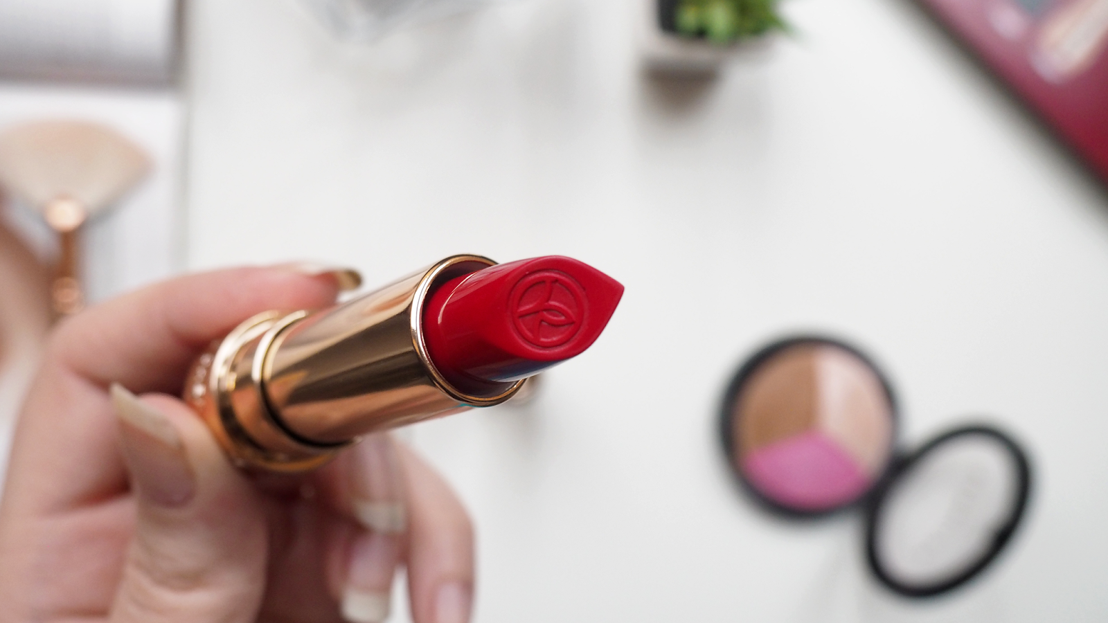 Yves Rocher Rouge Vertige&Grand Rouge lipstick