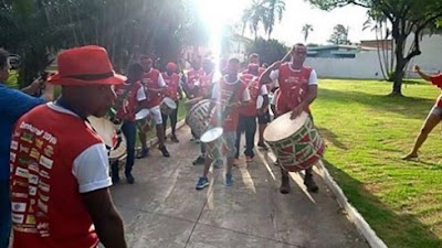 Ensaio da Escola de samba Liberdade que faz neste domingo (11/02/18) apresentação na avenida Frade Monte entre ruas 24 e 26, em Barretos