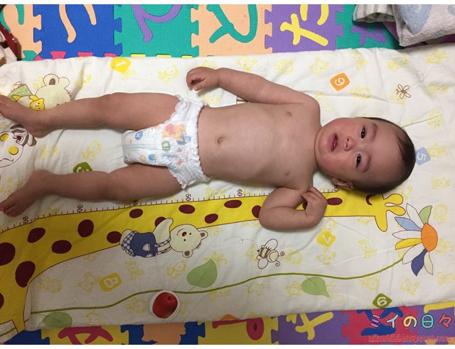 赤ちゃん 身体測定 生後１０ヶ月