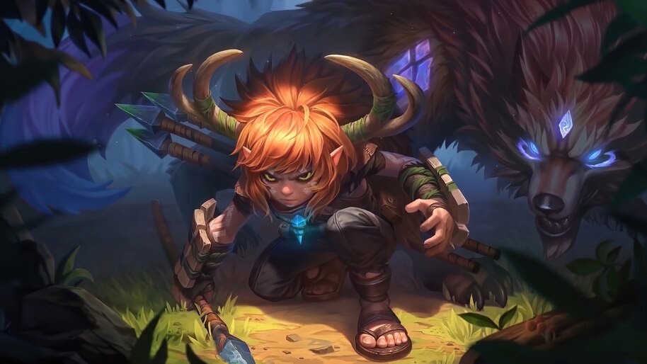 Popol and Kupa, Hunting Pals, Skin, Mobile Legends, 4K, #7.1916