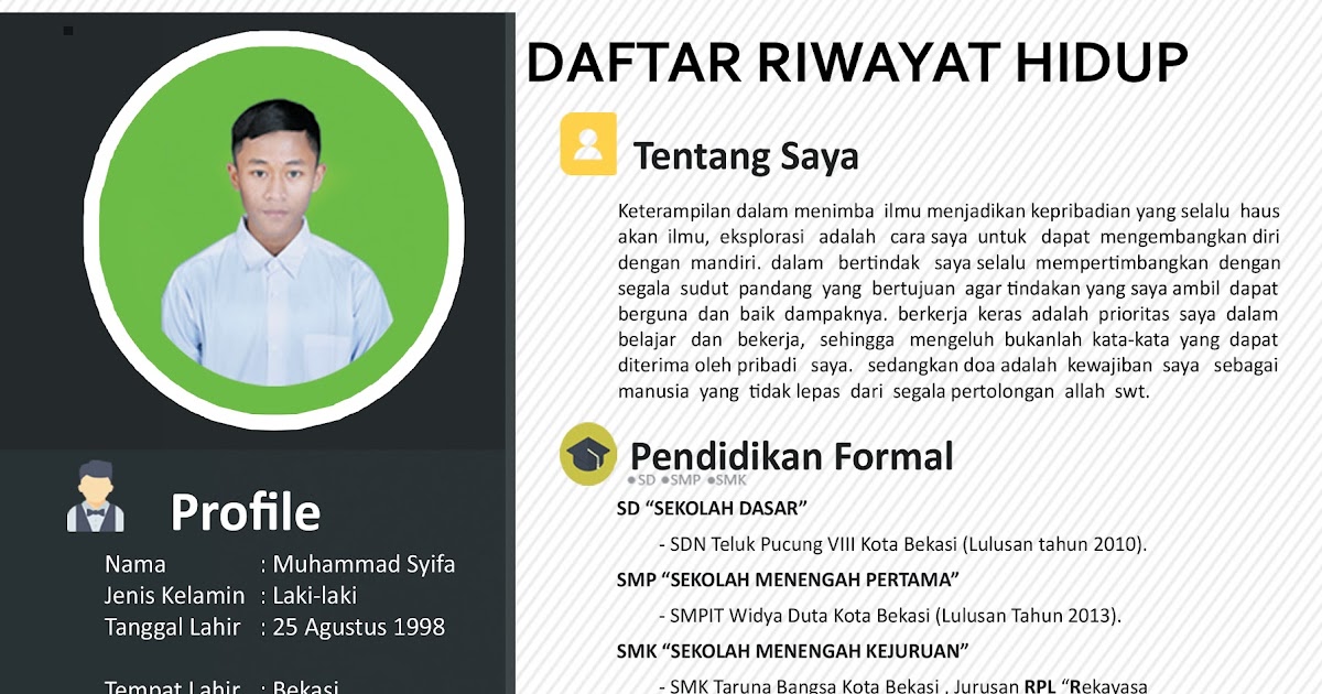contoh cv daftar riwayat hidup dan surat lamaran kerja childcare cv