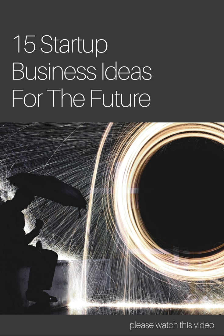 15 Startup Business Ideas For The Future