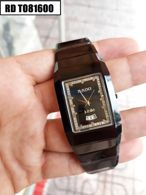 Đồng hồ nam mặt chữ nhật Rado RD T081600