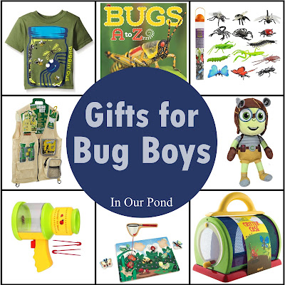 Gifts for Bug Boys- a gift guide from In Our Pond