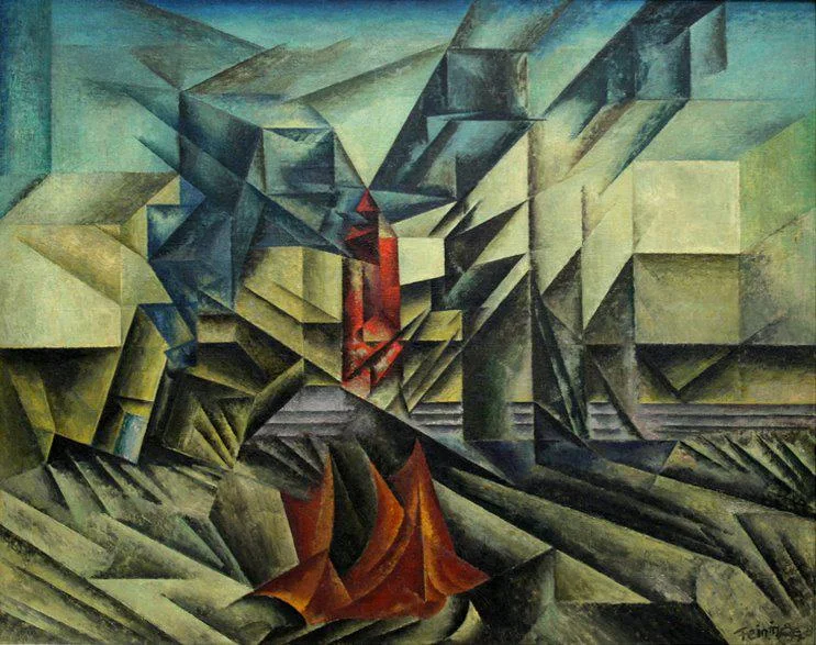 Lyonel Feininger 1871-1956 | American-born German Cubist/Expressionist painter