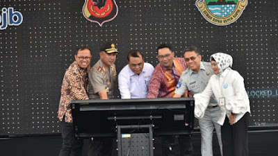 Lima Inovasi Layanan PKB Samsat J'Bret di  Launching Menteri PAN RB 
