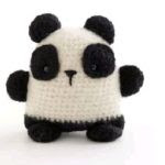 patron gratis oso panda  amigurumi | free pattern amigurumi panda bear