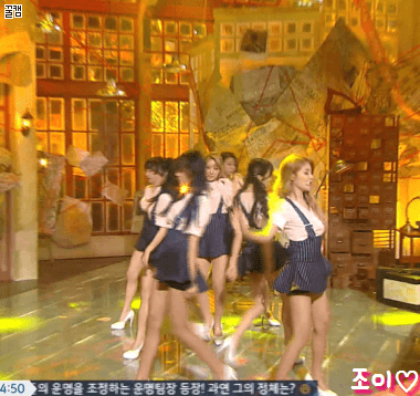 오늘자 치명적인 AOA 설현, 초아.gif | 인스티즈