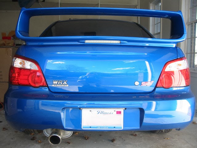How To Debadge a Subaru Impreza WRX STI Rear Trunk - How To Fix