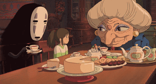 Resultado de imagem para A Viagem de Chihiro gif