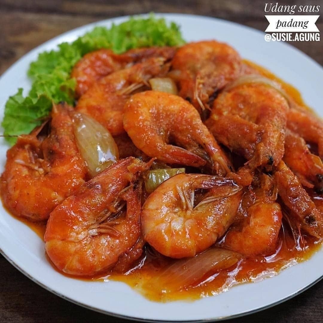 Resep Masakan Seafood Udang Saus Padang Resep Manis Resep Masakan Seafood Udang Saus Padang Resep Manis