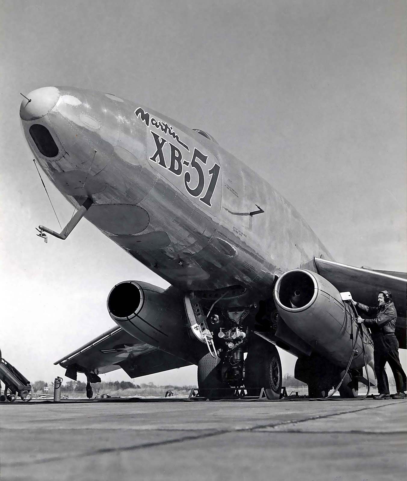 ATOMIC-ANNIHILATION: 1949 ... Martin XB - 51