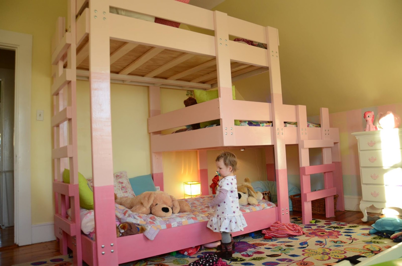 Barning. Triple Decker Bunk Bed