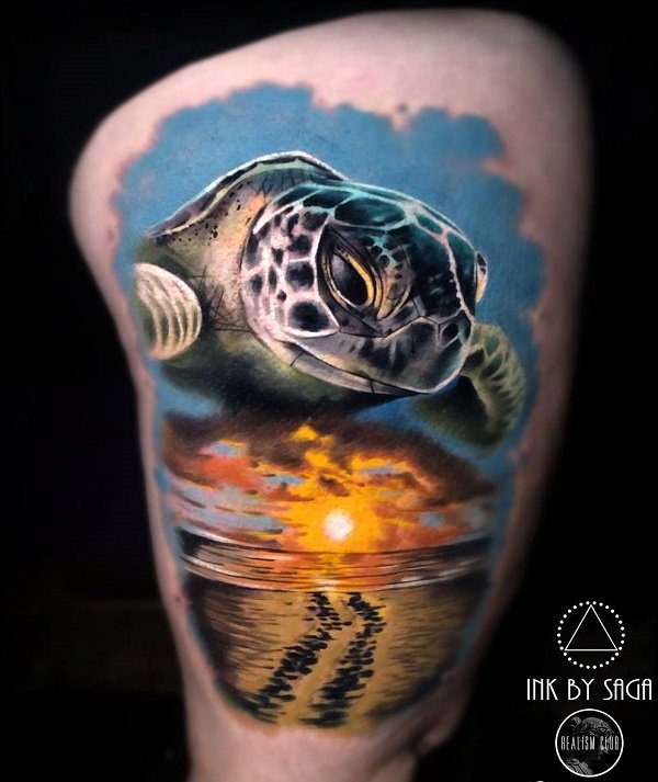 Tatuagem de Tartaruga Tatuagem de Tartaruga