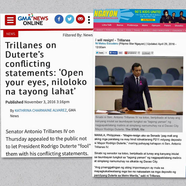 Mocha to Trillanes: 'Sa totoo lang sayang pinapasahod naming mga Pilipino sayo' Mocha to Trillanes: 'Sa totoo lang sayang pinapasahod naming mga Pilipino sayo'