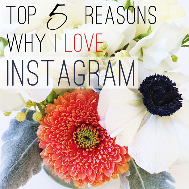 top five reasons why i love instagram