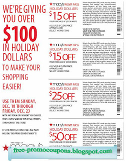 Free Printable Macy's Coupons Free Printable Macy's Coupons