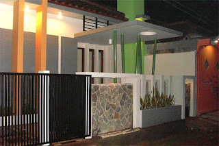 contoh model desain pagar rumah minimalis modern
