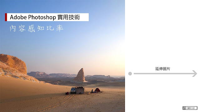 Adobe Photoshop 內容感知比率