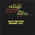 What are your New Year Thoughts 2016?