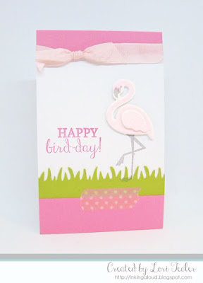 Happy Bird-Day card-designed by Lori Tecler/Inking Aloud-stamps and dies from Reverse Confetti Happy Bird-Day card-designed by Lori Tecler/Inking Aloud-stamps and dies from Reverse Confetti