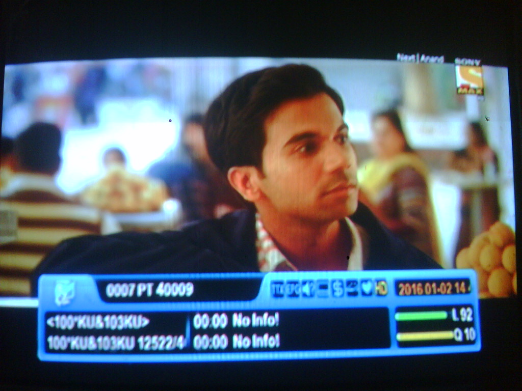 Sony Max HD Testing (FTA) Dish Tv From AsiaSat 5 DishKing.in