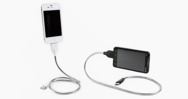 Une Bobine iPhone charging cable