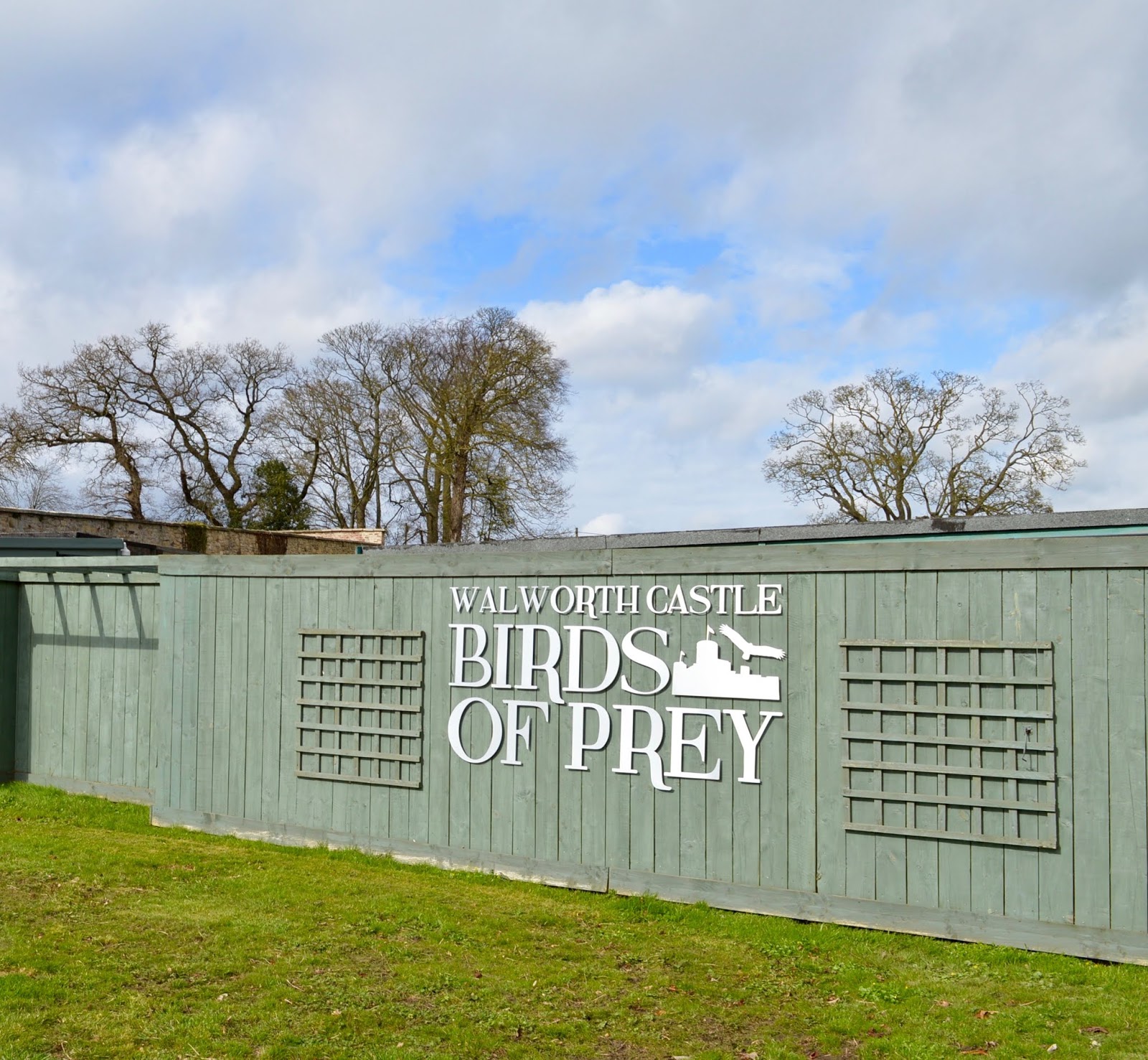 Sunday Lunch, Playgrounds & Birds of Prey at Walworth Castle, Darlington - birds of prey exterior 