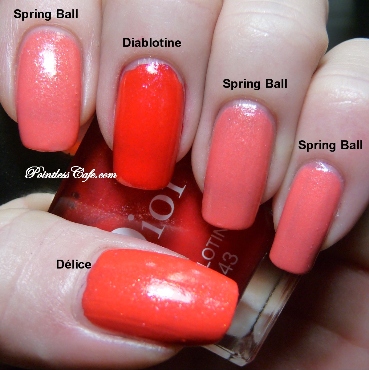 Dior Spring Ball vs Dior Délice vs Dior Diablotine