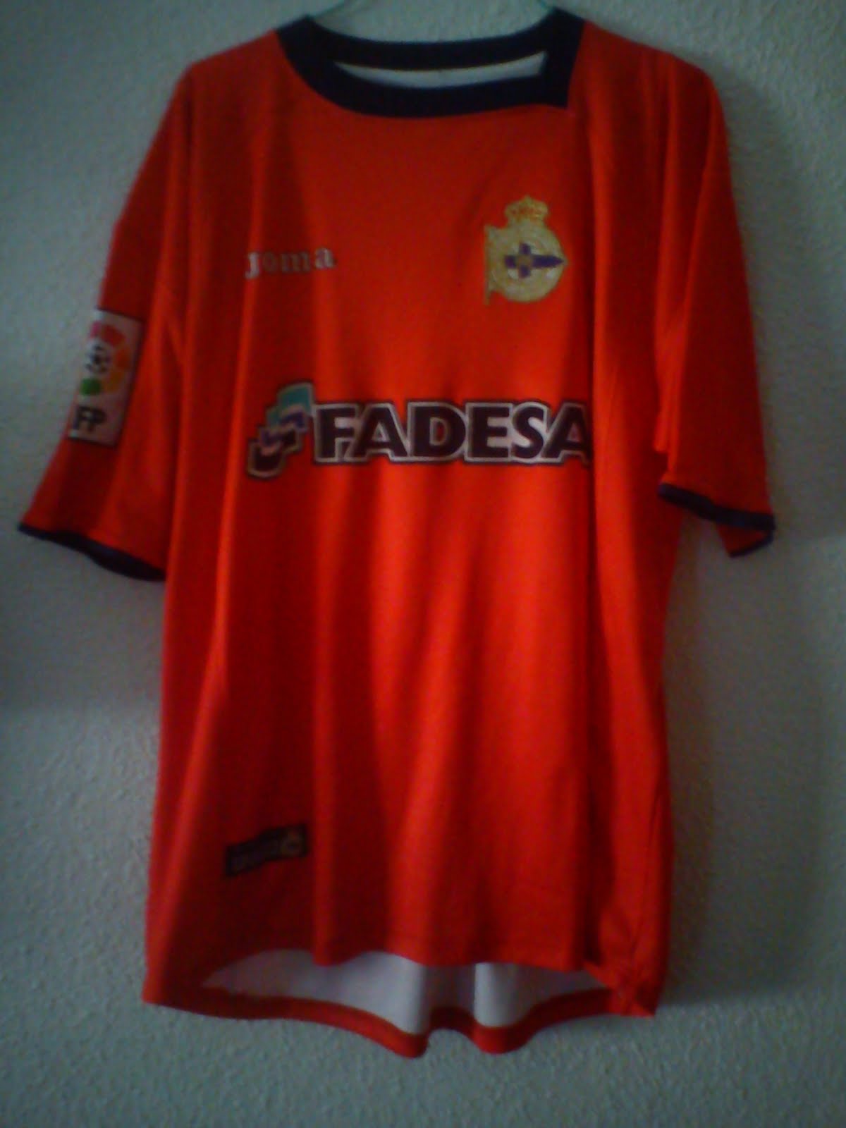 Mi colección de camisetas de fútbol: 2ª camiseta Deportivo de la Coruña ...