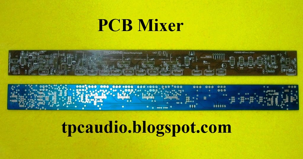 TPC AUDIO: PCB MIXER (CLONING)