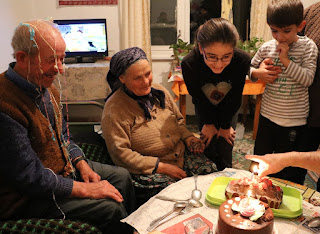Birthday candles and smiles Birthday candles and smiles